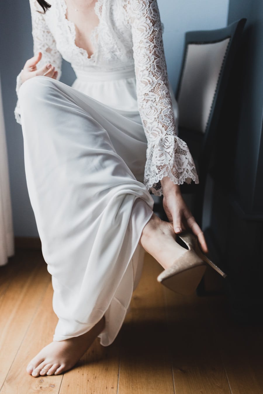 Robe de mariée : idées pour un mariage élégant en vert et or