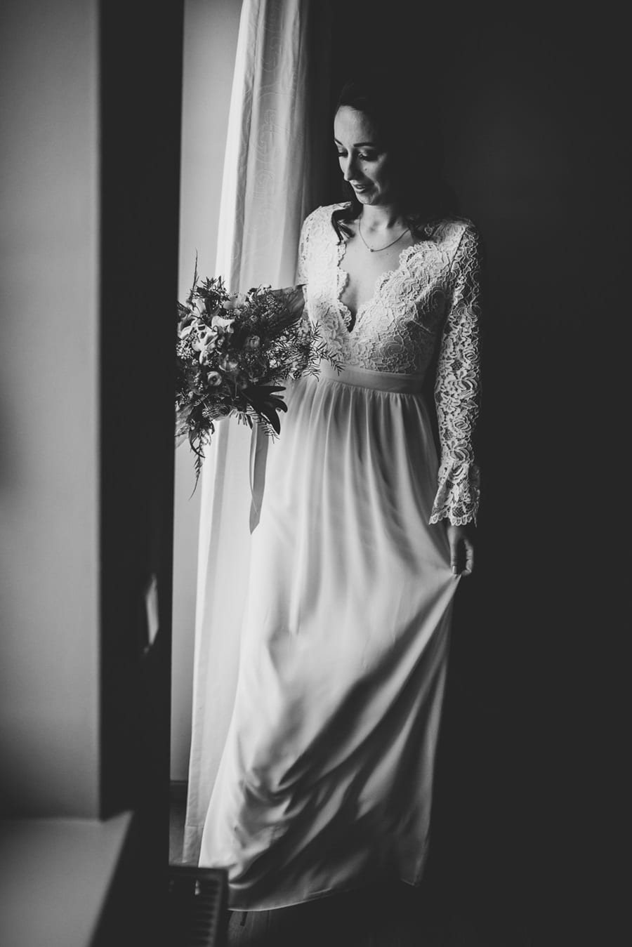 Robe de mariée : idées pour un mariage élégant en vert et or