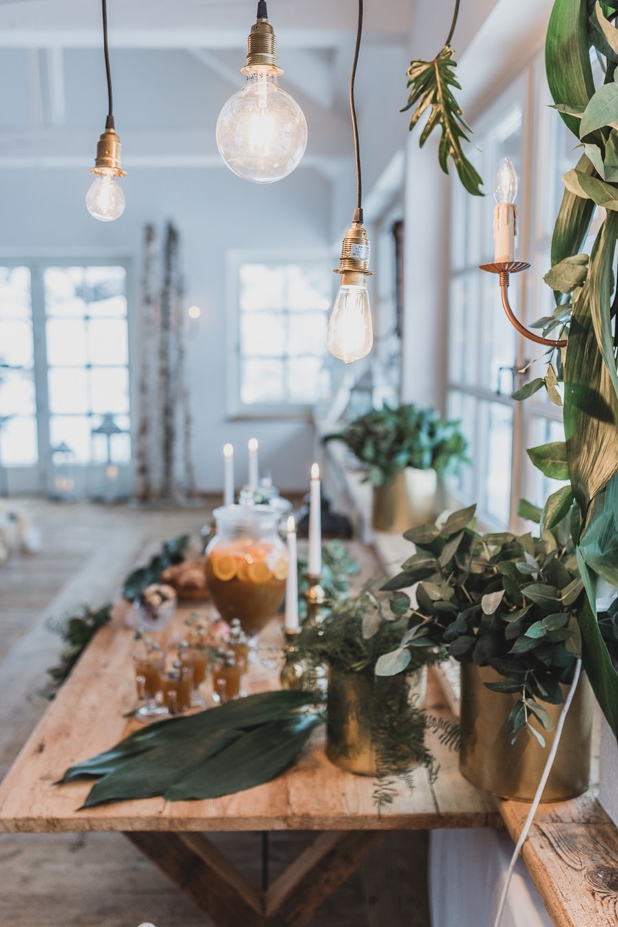 Idées pour un mariage élégant en vert et or