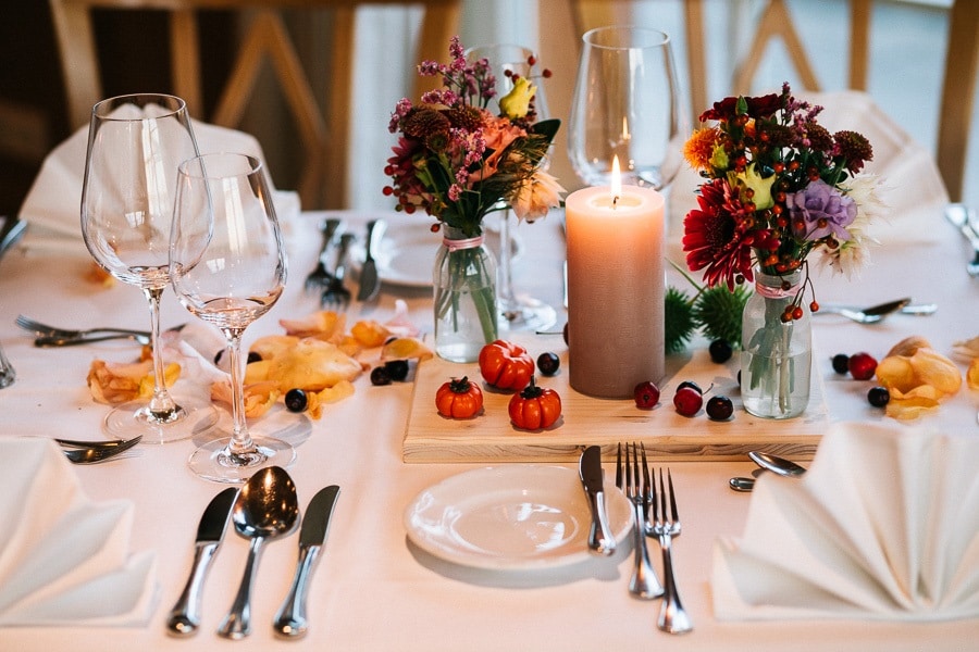 Idées pour un mariage d'automne