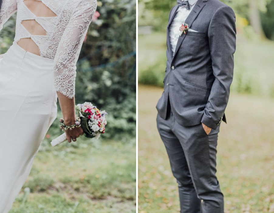 détails du mariage, séance photo