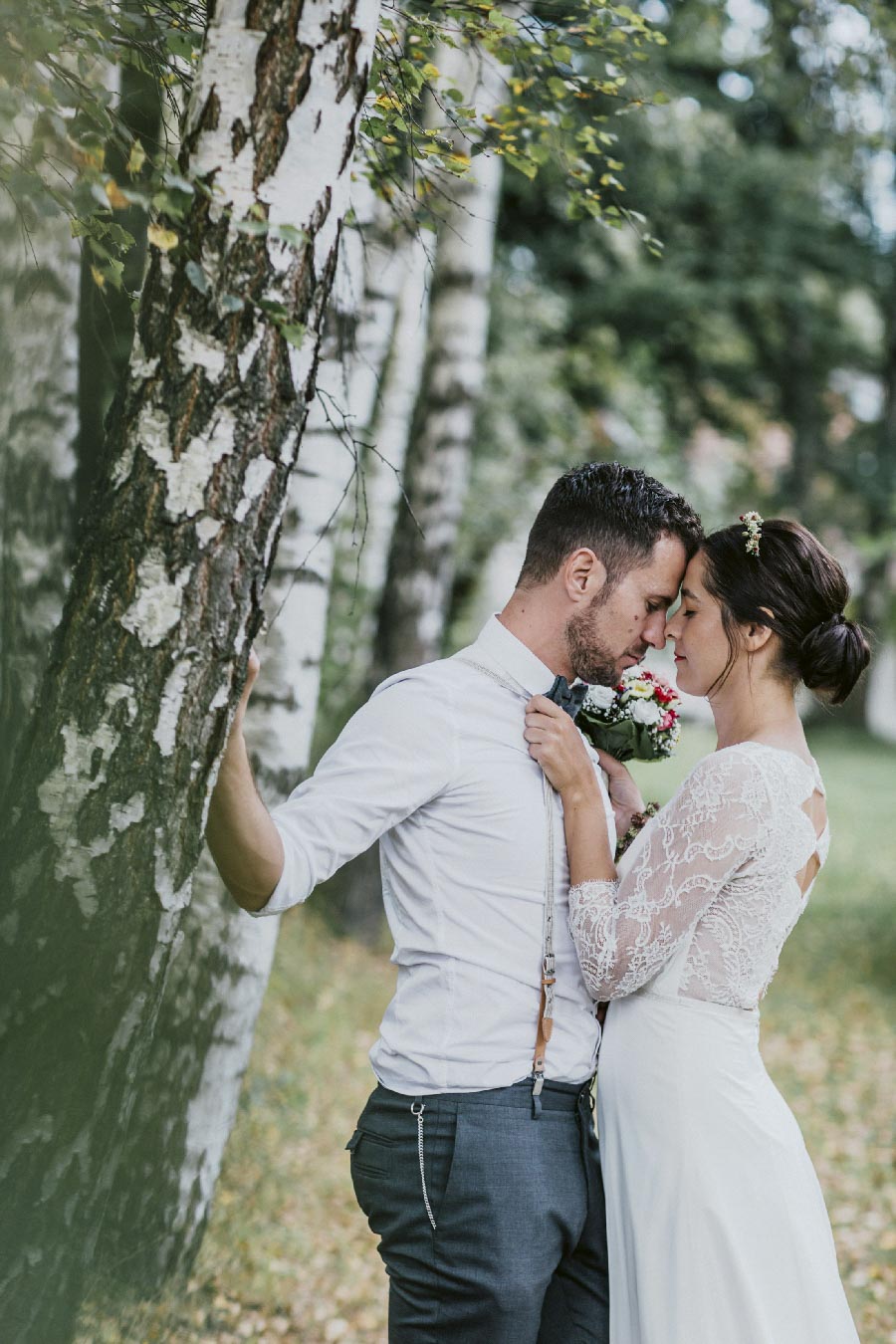 Mariage décontracté dans un style bohème au milieu de la nature du Haut-Palatinat près de Cham