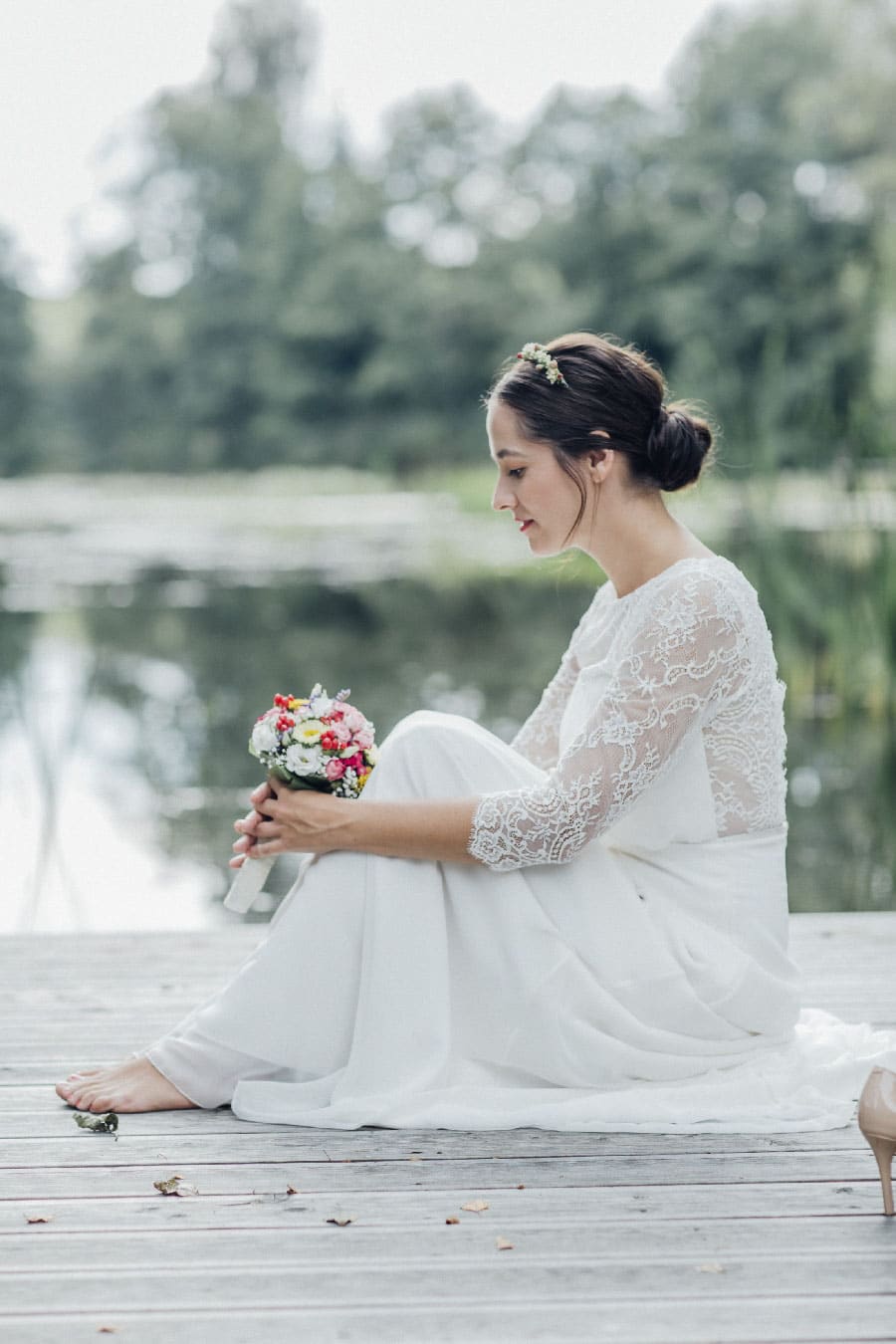 Mariage décontracté dans un style bohème au milieu de la nature du Haut-Palatinat près de Cham