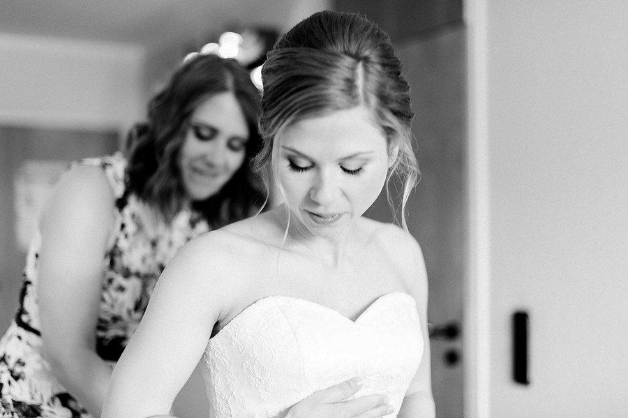 Mariage au Hasenöhrlhof avec réception au champagne au refuge