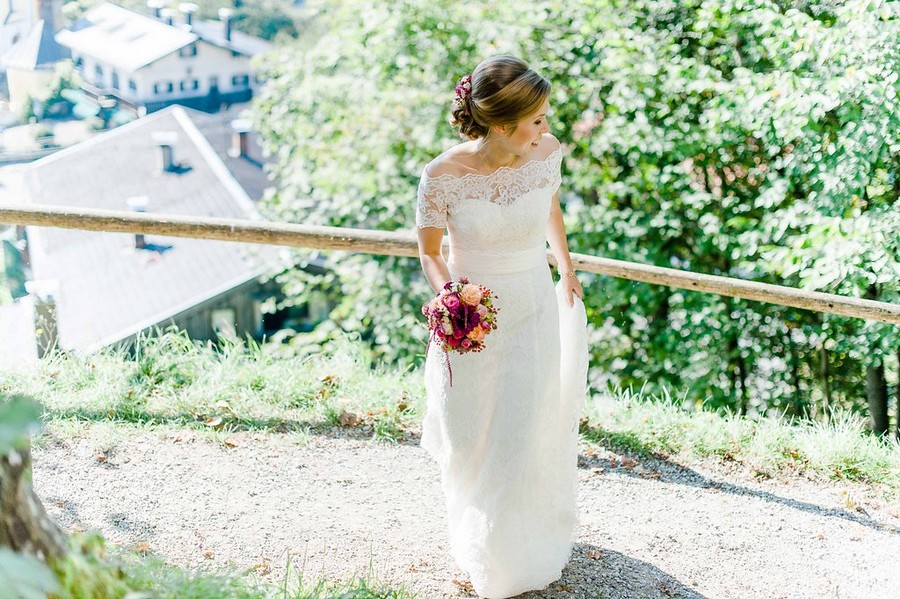 Mariage au Hasenöhrlhof avec réception au champagne au refuge