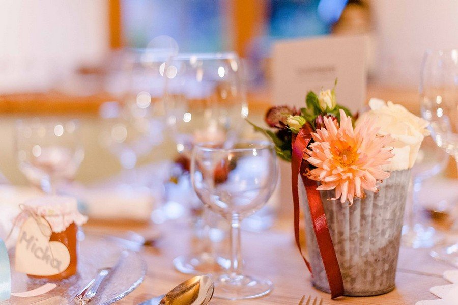 Mariage au Hasenöhrlhof avec réception au champagne au refuge