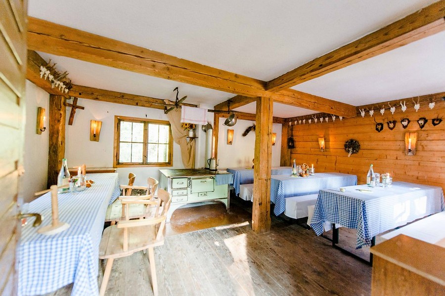 Mariage au Hasenöhrlhof avec réception au champagne au refuge