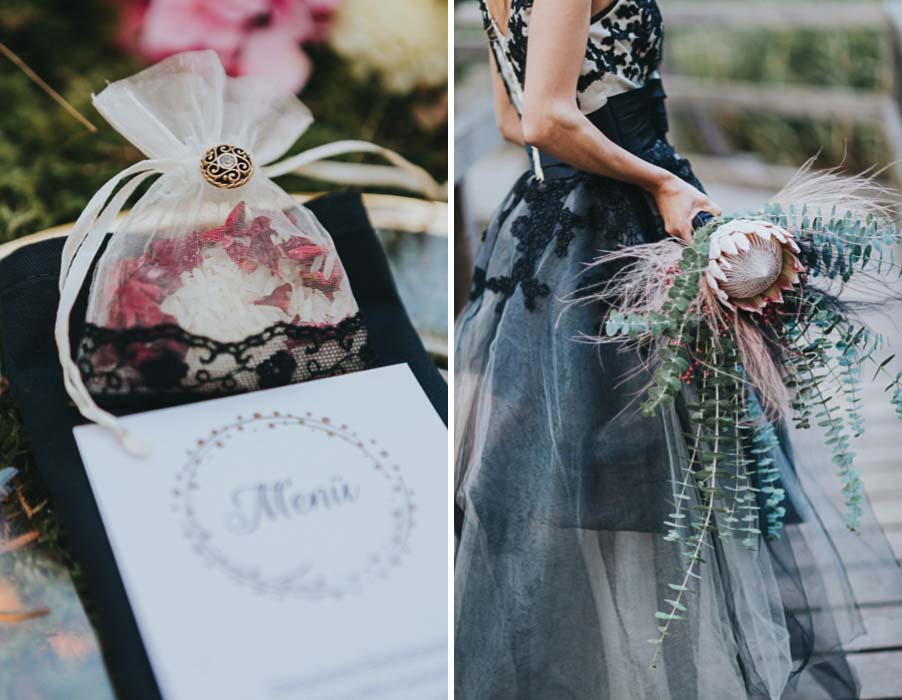 inspiration-vintage-faveur-de-mariage-noir-dentelle-bleu