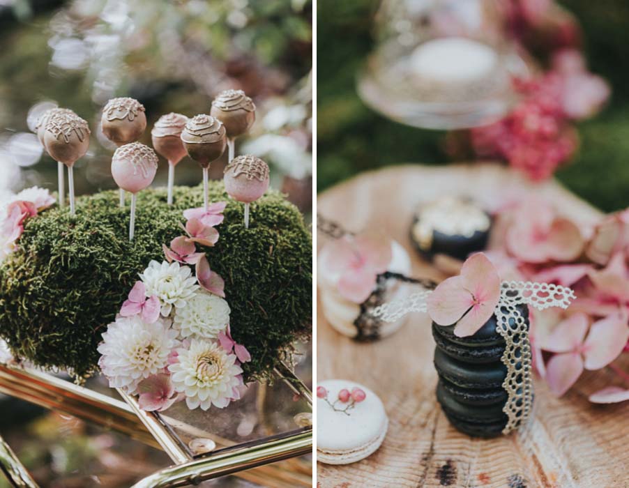 inspiration-mariage-vintage-cake-pops-macarons-or-rose-rose