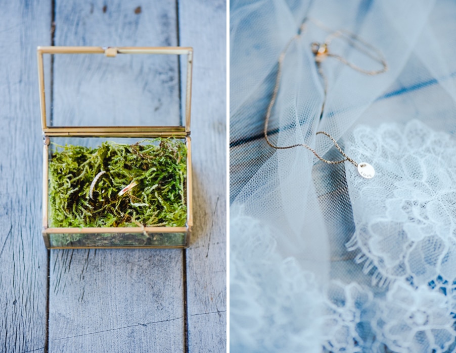 Mariage bohème romantique avec cérémonie gratuite dans le jardin de Kitty Fried