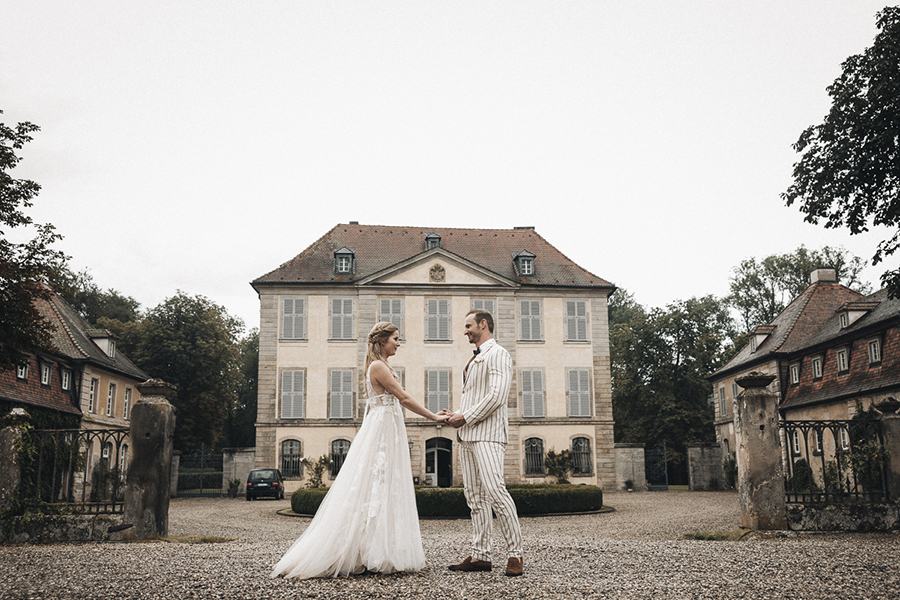 Mariage d'été au château de Birkenfeld