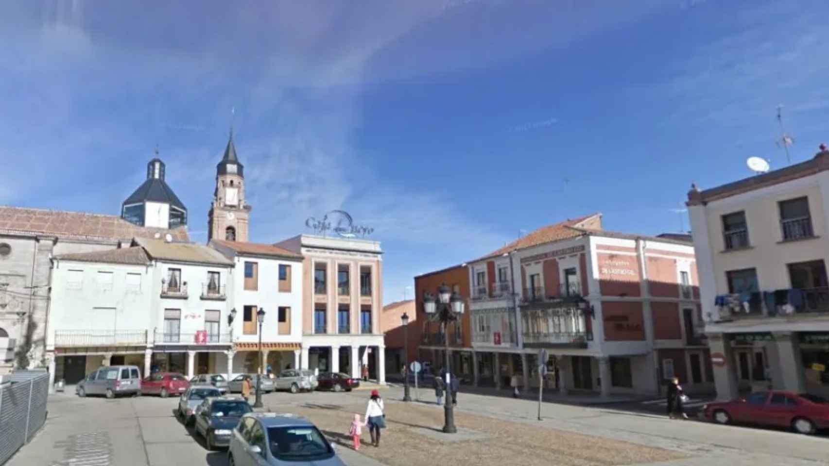 La ville de Peñaranda de Bracamonte, à Salamanque.