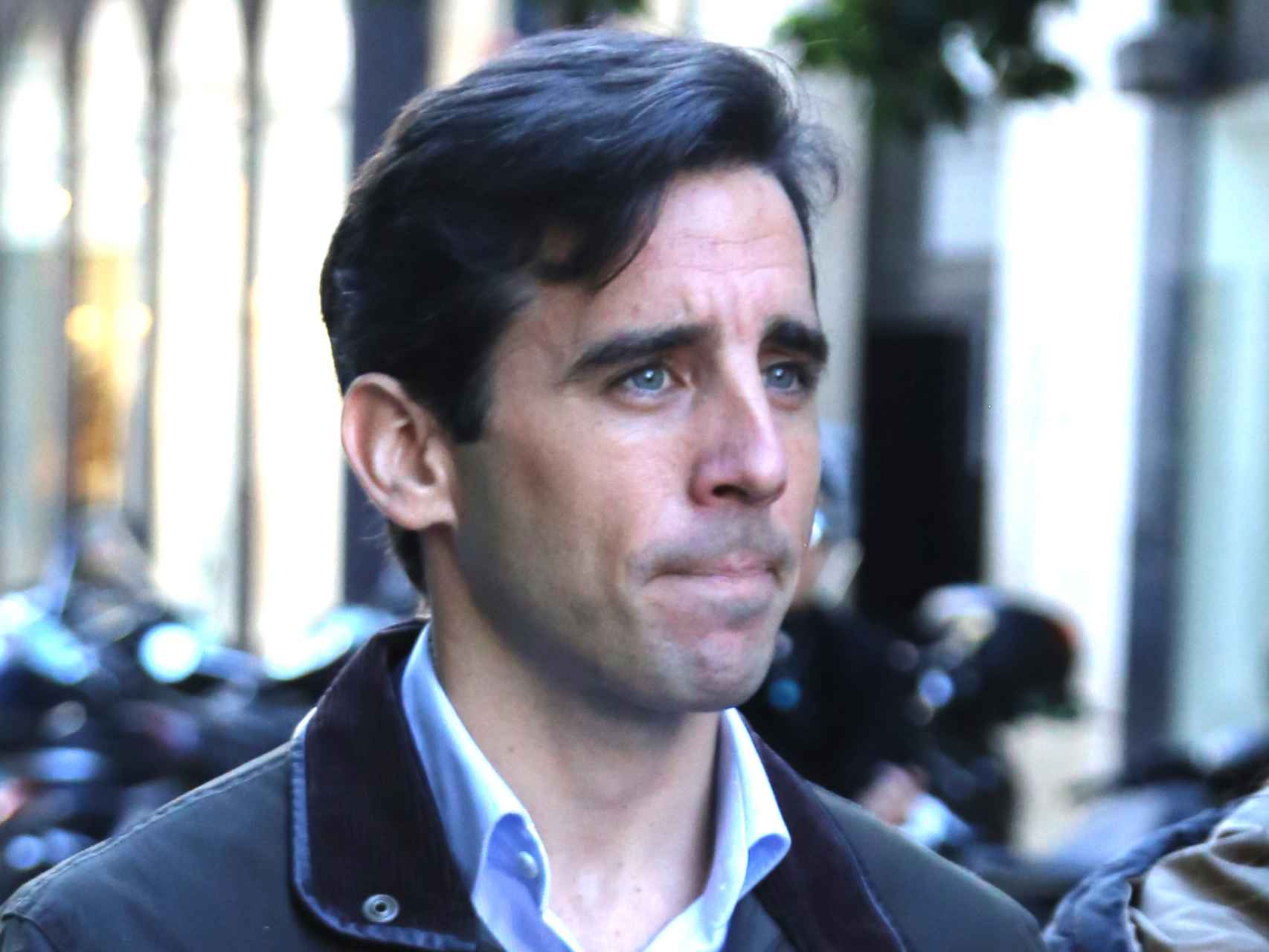 Le droitier Juan Ortega, après l'interview, lors de sa rencontre avec la presse, à Séville, le 24 janvier dernier.