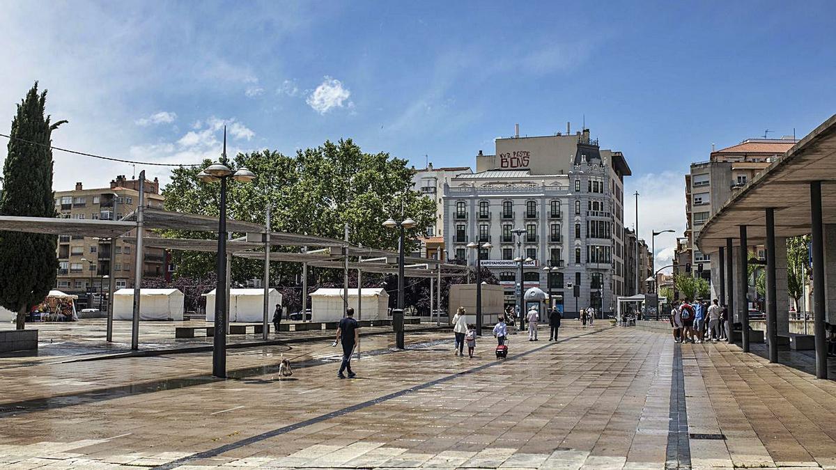 Parque de La Marina Española en una imagen de archivo.