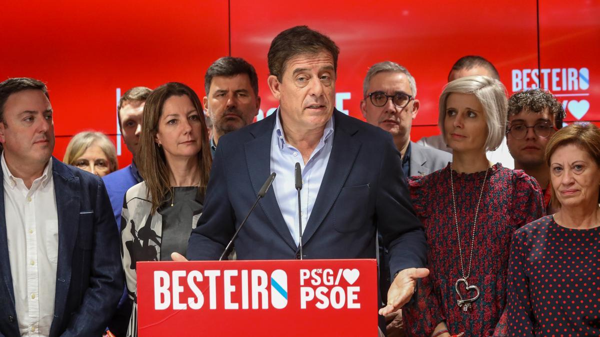 Besteiro admet "sans palliatifs" le mauvais résultat et travaillera depuis l'opposition