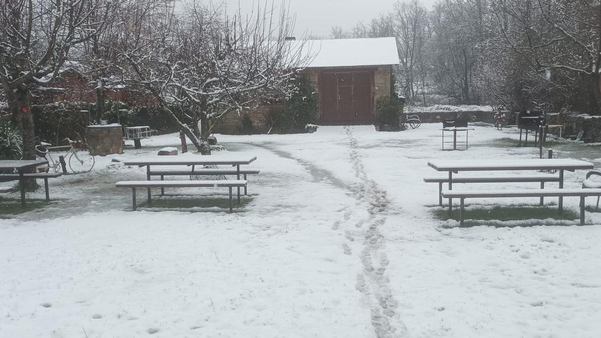 Alerte activée à Sanabria en raison d'une tempête de neige