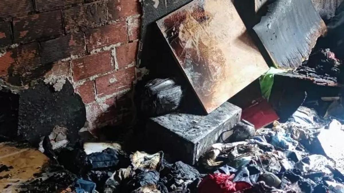 L'incendie qui a coûté la vie à un homme de Zamorano dimanche a commencé dans la chambre