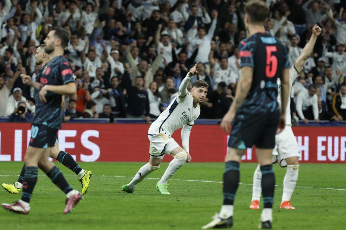 Le Real Madrid et Manchester City marquent et s'amusent, mais ils décideront de la passe à l'Etihad