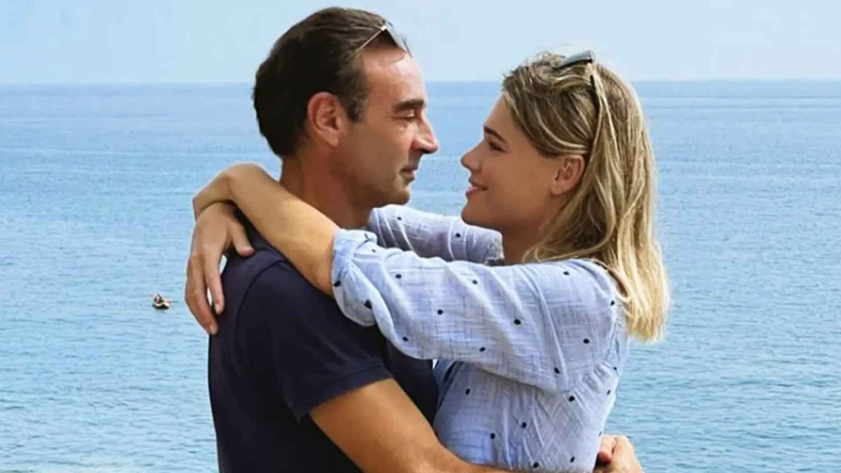 Ana Soria y Enrique Ponce en una fotografía de hace un tiempo, publicada en las redes sociales de ella.