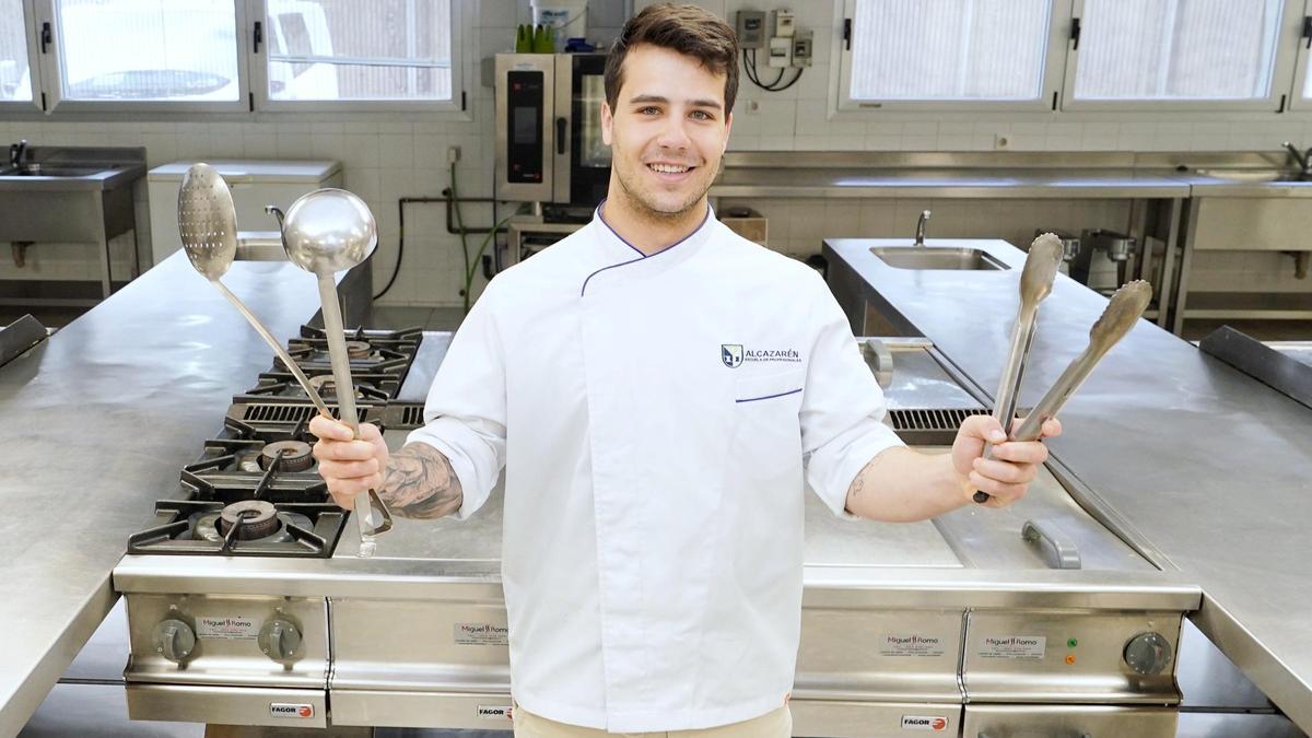 Esgueva, la promesa de la cocina que cambió el palo de hockey por el mango de la sartén.