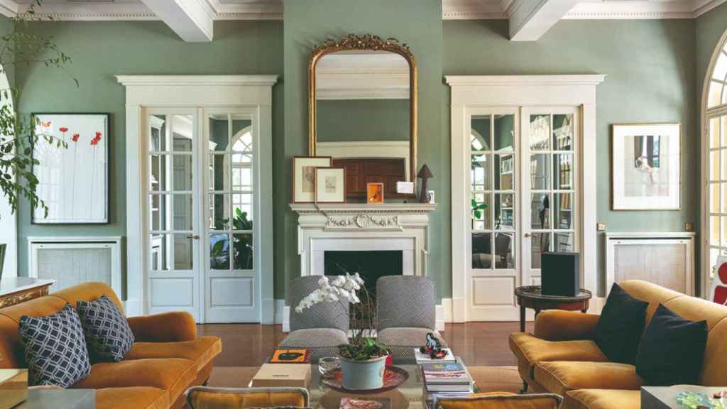 Intérieur de la ferme.