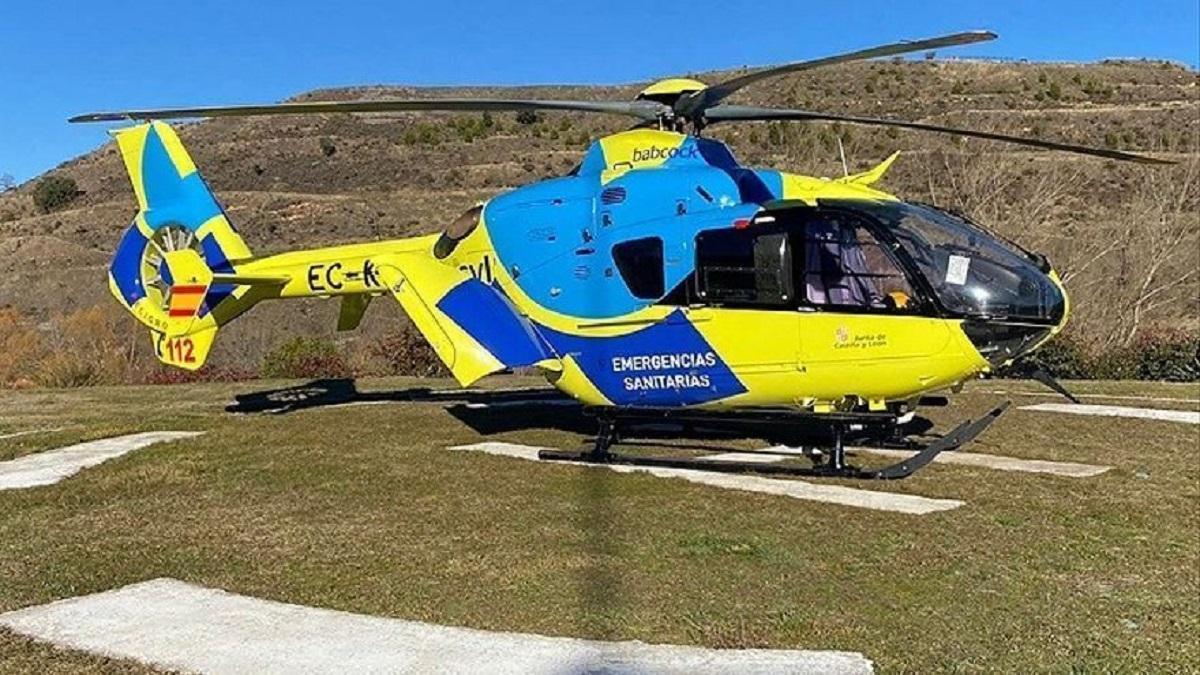 Helicóptero medicalizado.