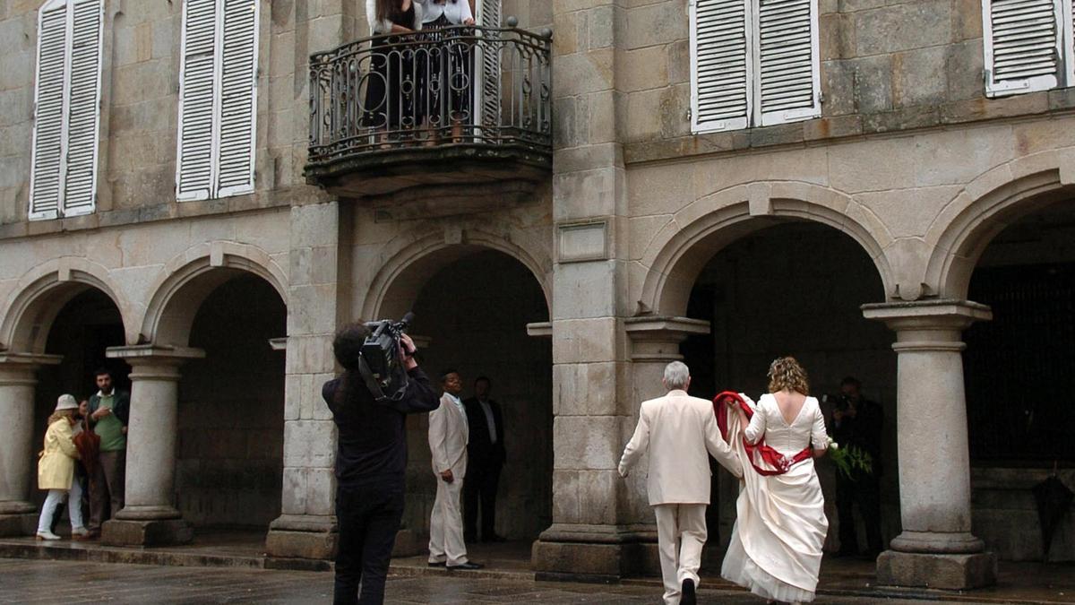 Una boda civil, en una imagen de archivo.