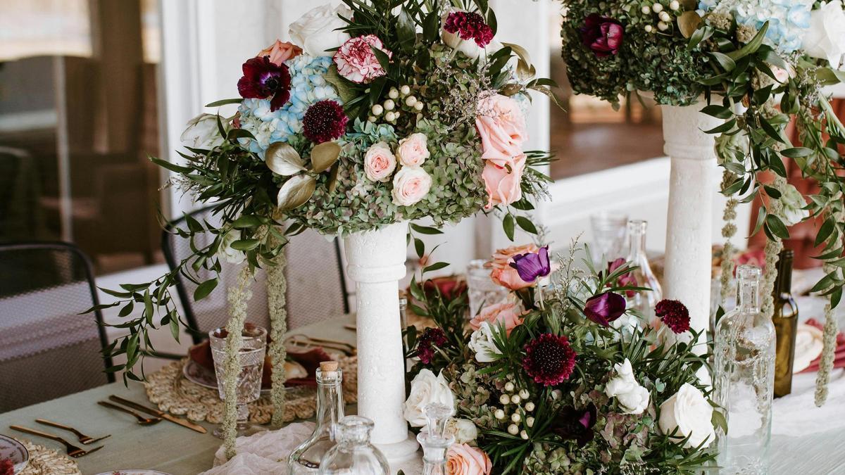 Decoración de boda.