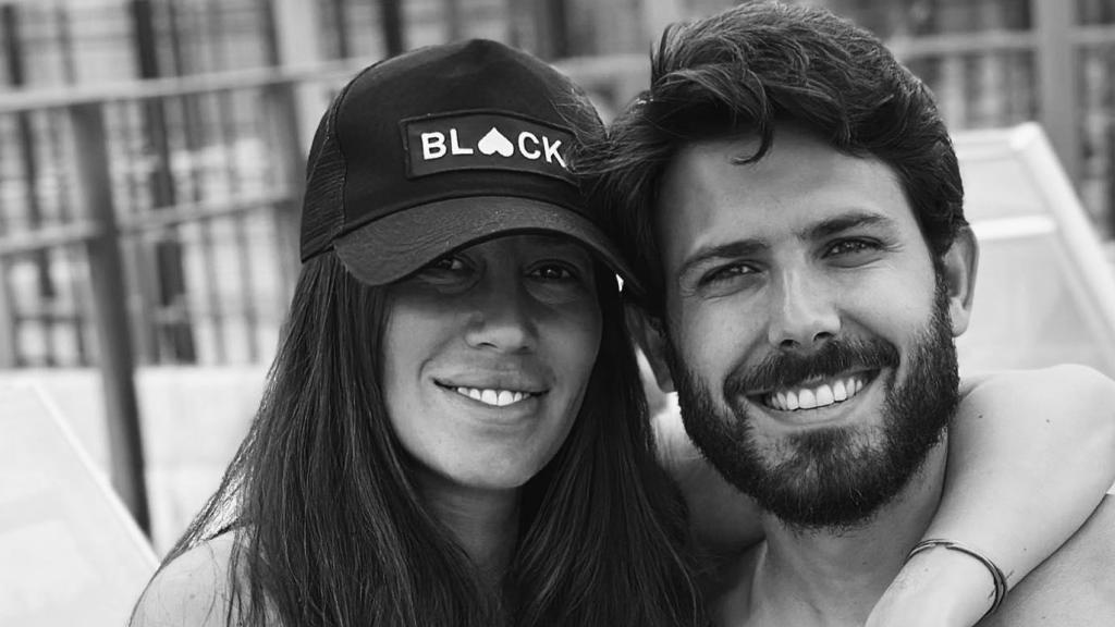 Carola Escamez et son nouveau mari, l'entraîneur Roberto Martín.