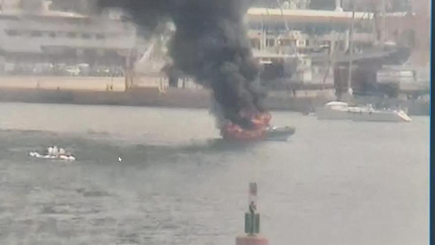 Deux blessés par une explosion dans un bateau à côté du Club de Mar de Palma