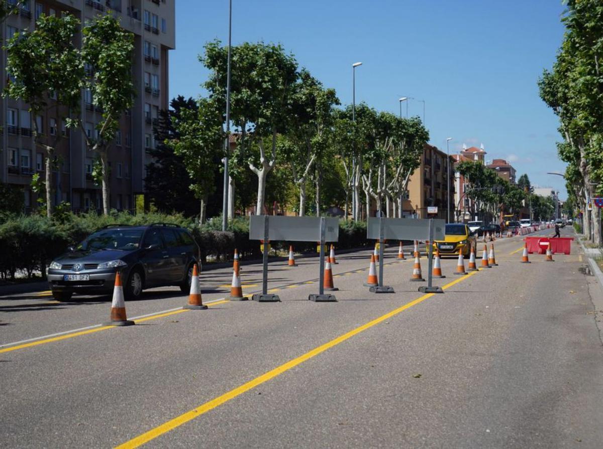 Toutes les entrées de Zamora sauf une auront une seule voie à partir de demain