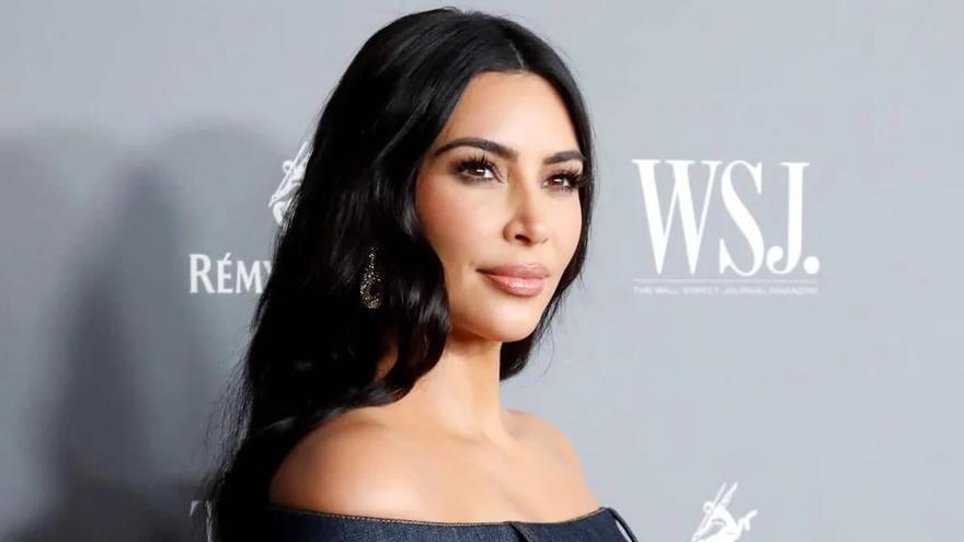 La influencer americana Kim Kardashian