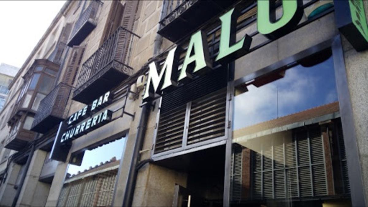 La Churrería Malú sur la place du marché de Zamora