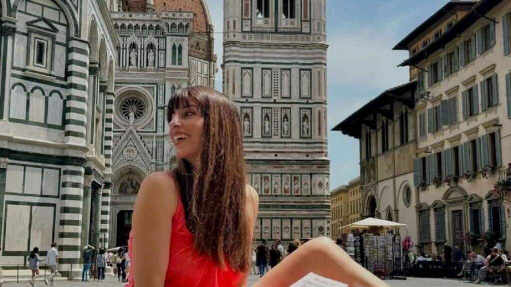 La gimnasta, en Florencia.