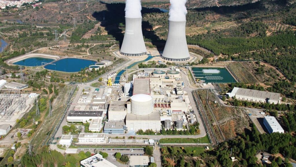 Central nuclear de Almaraz.