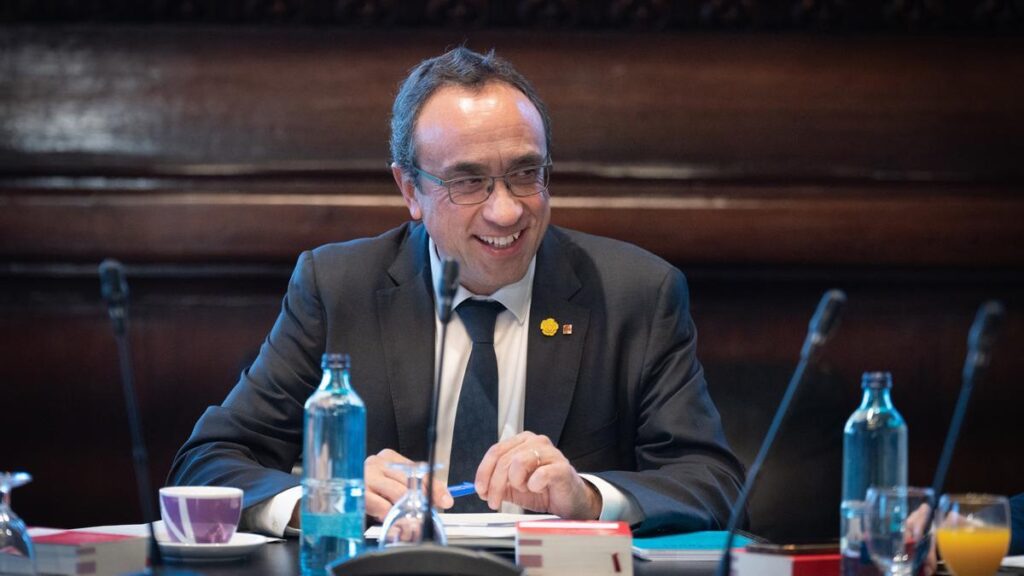 El president del Parlament, Josep Rull