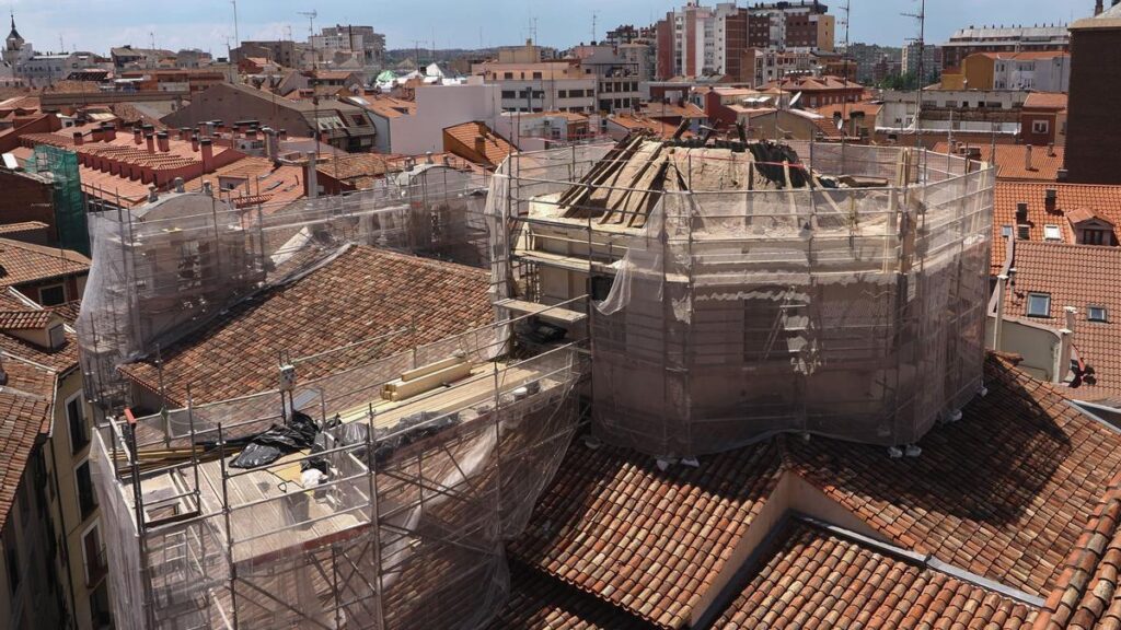 Se desploma en Valladolid la cúpula de la Vera Cruz.