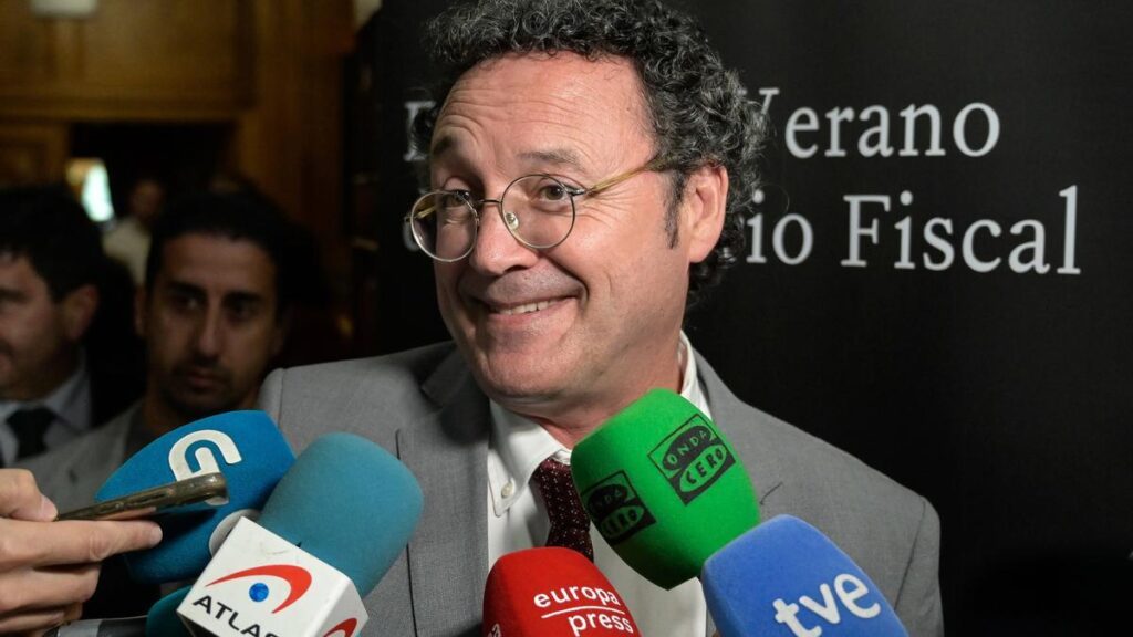 El fiscal general del Estado, Álvaro García Ortiz,