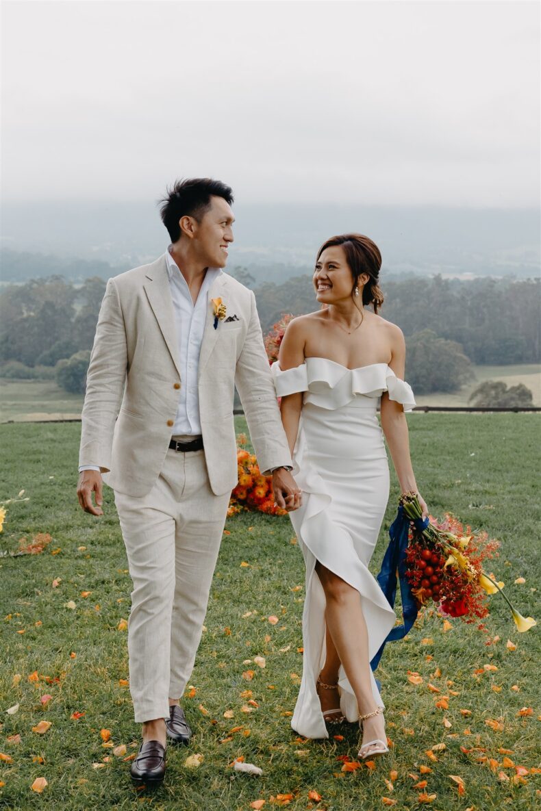 MARIAGE DE CHERYL ET JOEY DANS LA VALLÉE DE YARRA