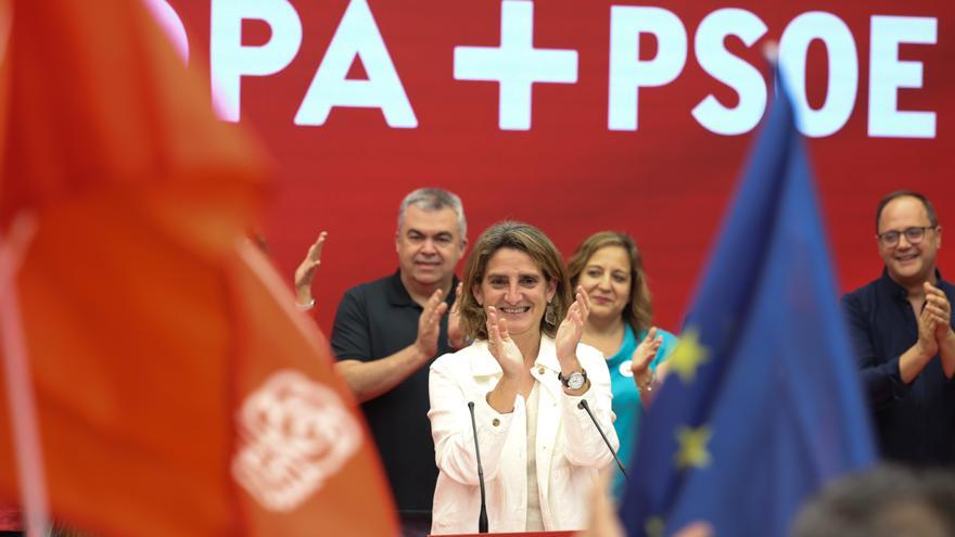 RÉSULTATS PSOE 9J |  Le PSOE ne parvient pas à consolider son « retour » et se retrouve à deux sièges et quatre points du PP