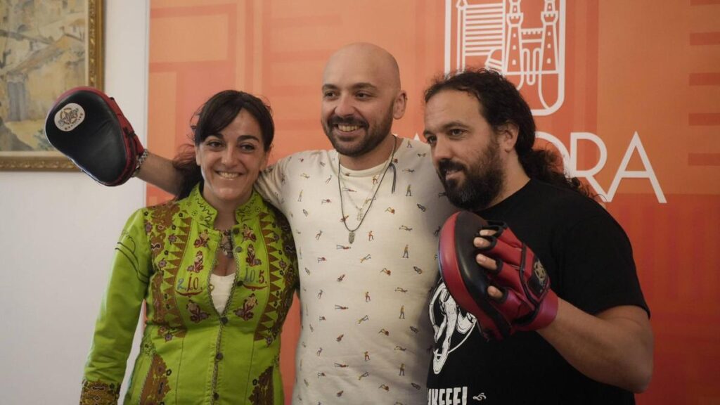 Presentación velada de boxeo San Pedro