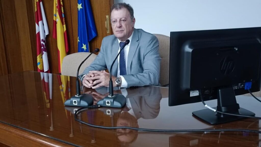 Manuel Mora, delegado de la Agencia Estatal de Meteorología en Castilla y León