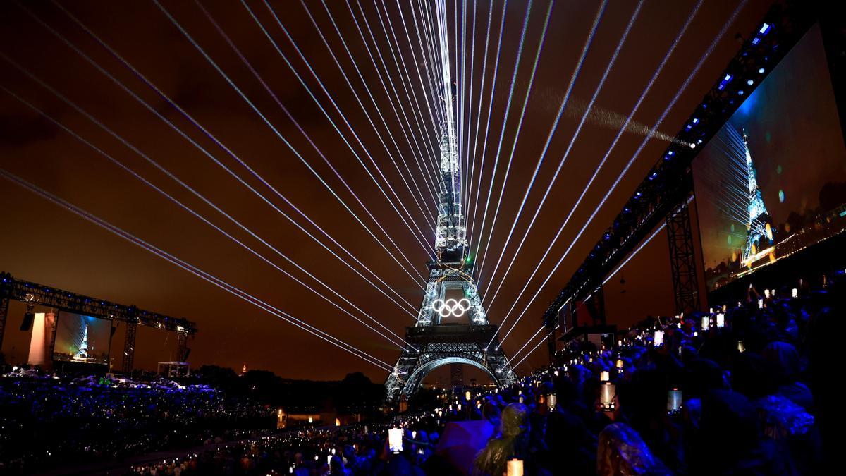 Ceremonia de inauguración de los Juegos Olímpicos de París.