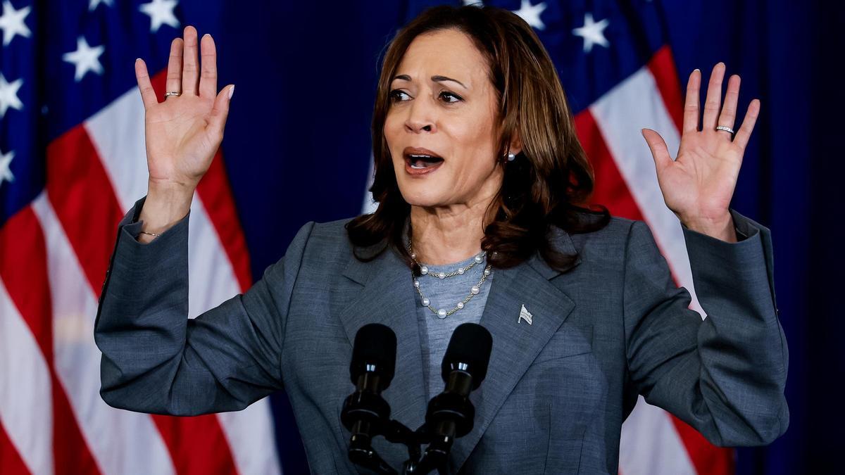 La vicepresidenta de EEUU, Kamala Harris.