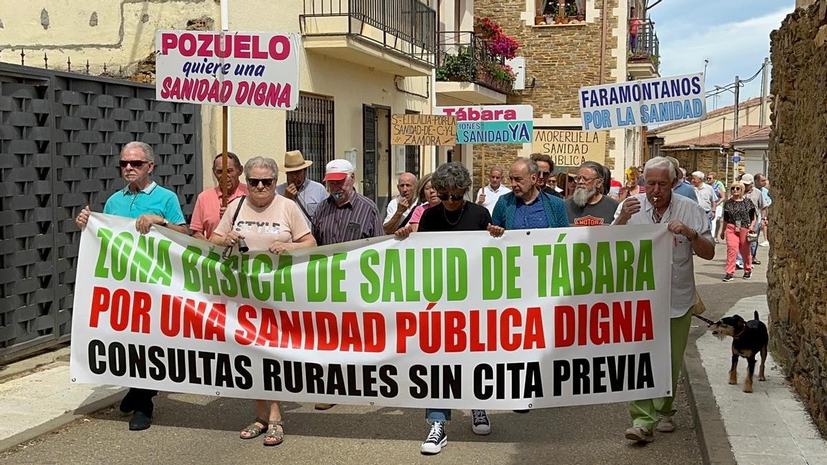 Protesta de este sábado, 13 de julio por la sanidad en Tábara