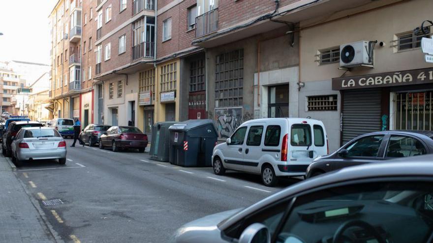 Calle Fuentelarreina, incluida en las obras de abastecimiento.
