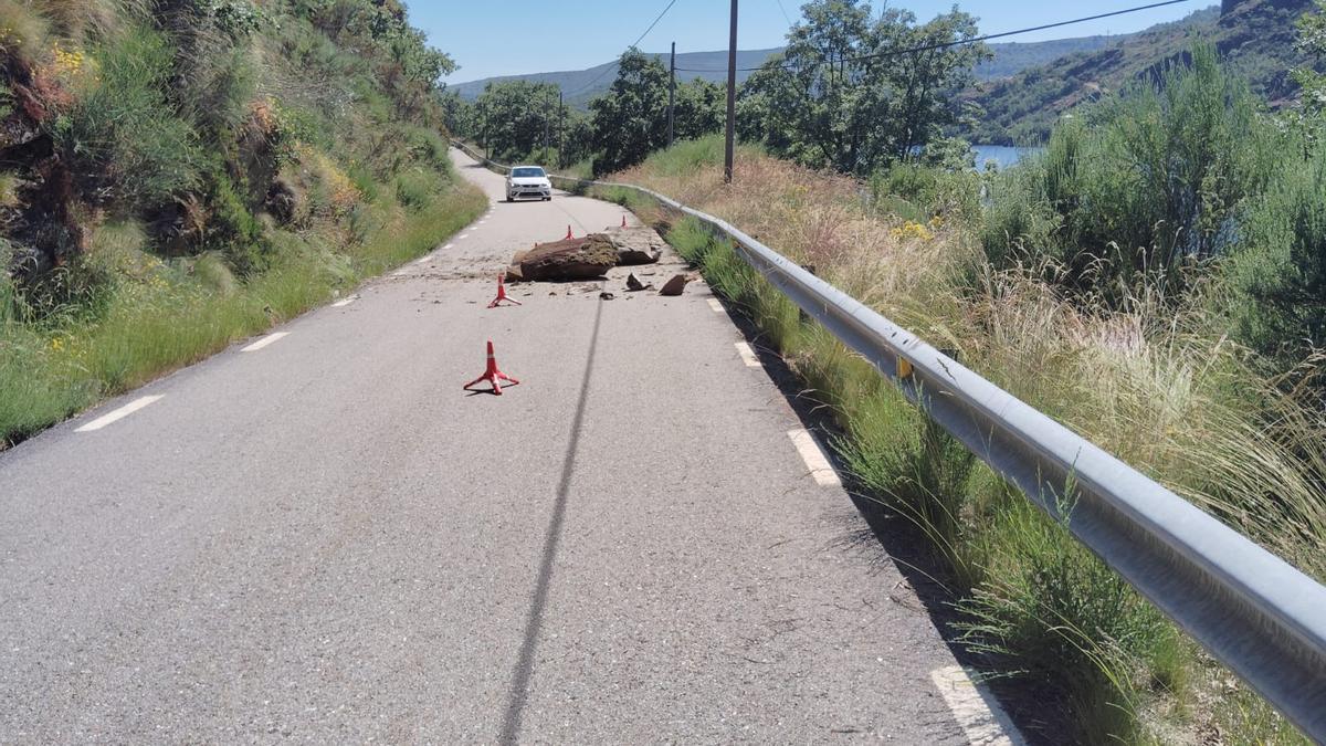 La piedra en la carretera de Porto