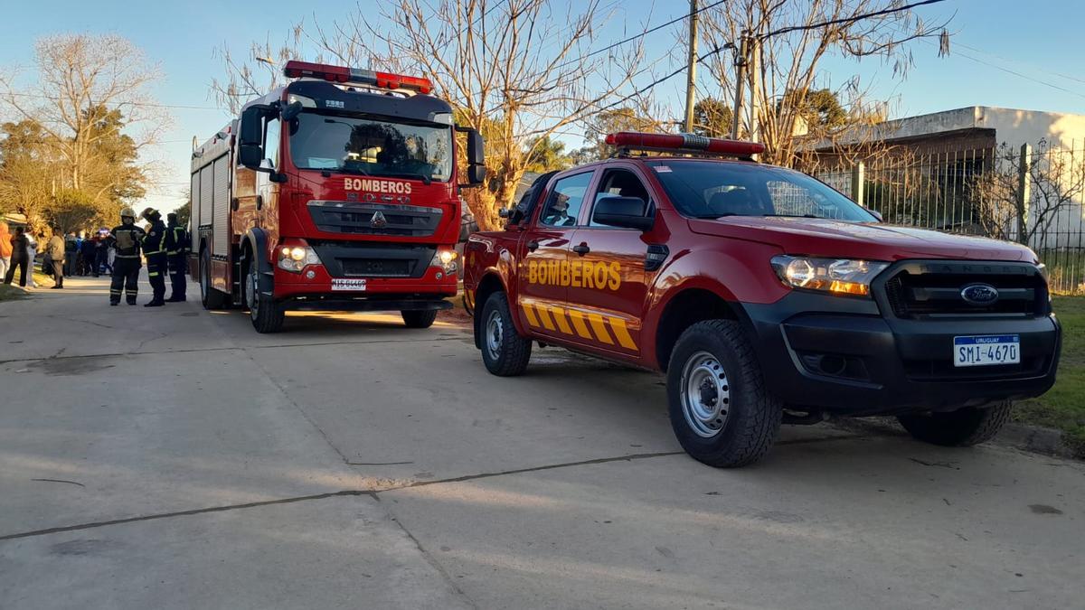 Bomberos de Uruguay.