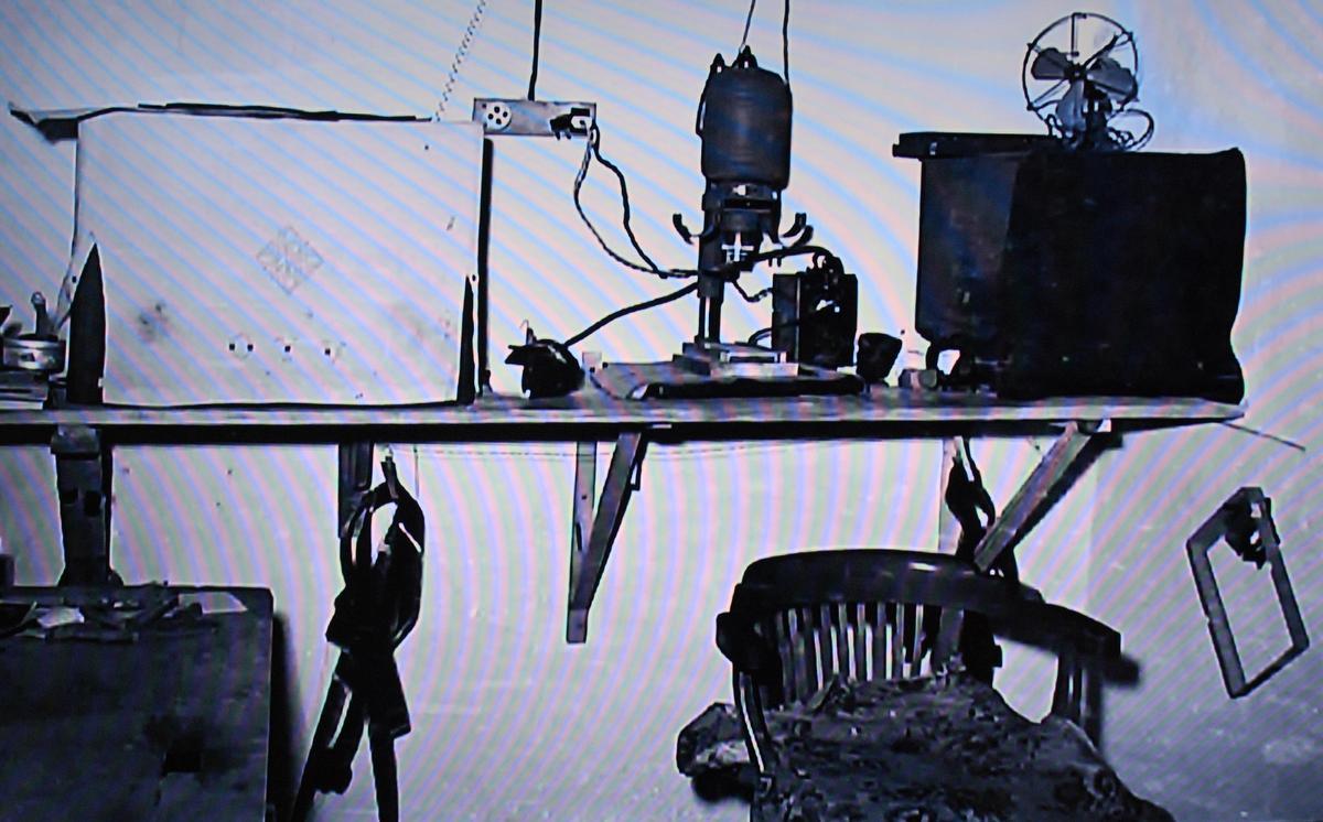 Le premier laboratoire d'Otilio Vega