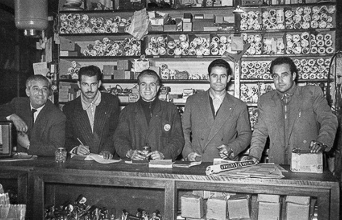 Travailleurs du bazar Jota à Zamora